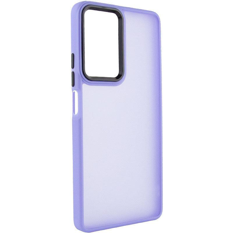 Epik TPU+PC Lyon Frosted Case Purple для Realme C55 - зображення 1