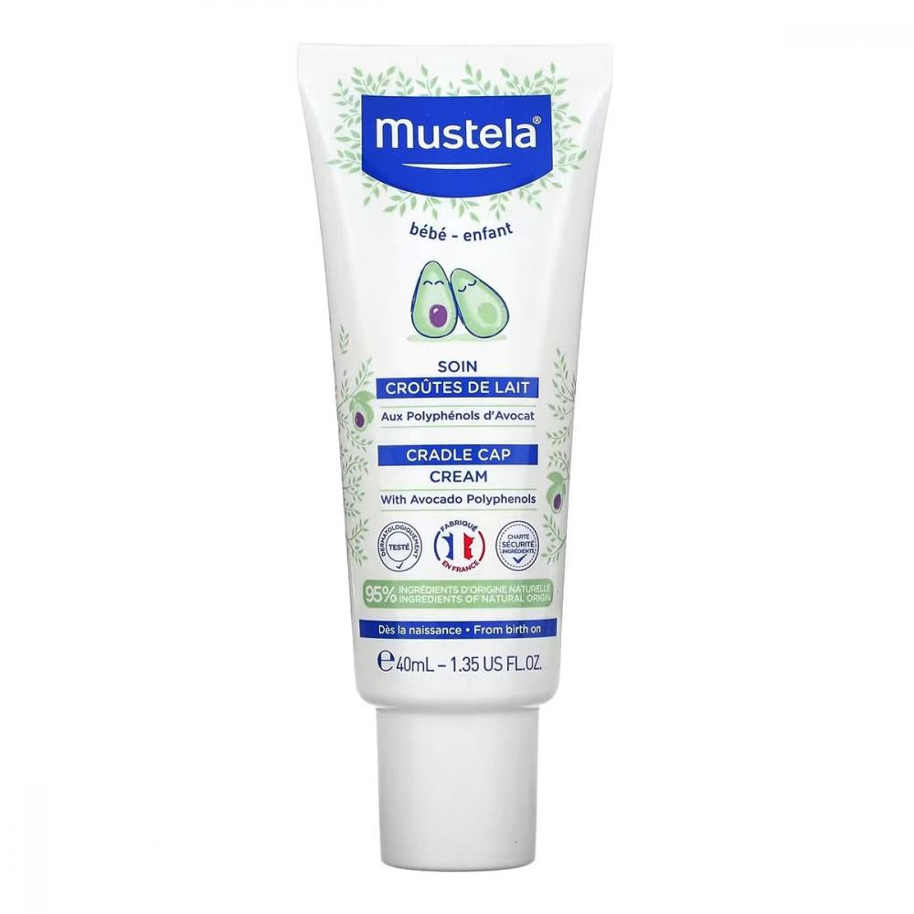 Mustela Крем от себорейных корочек 40 мл (3504105028718) - зображення 1