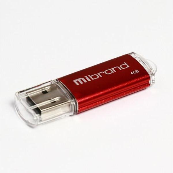 Mibrand 4 GB Cougar Red (MI2.0/CU4P1R) - зображення 1