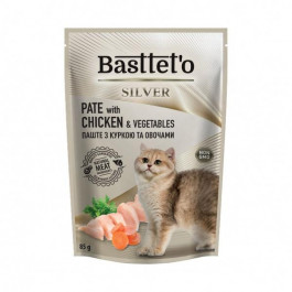   Basttet`o Silver паштет з куркою та овочами 85 г (4820185493208)