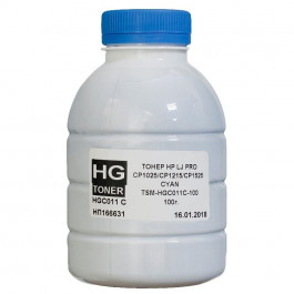   HG toner Тонер HP CLJ CP1025 M175/275 Canon LBP-7010C/7018C Cyan 100г (TSM-HGC011C-100)