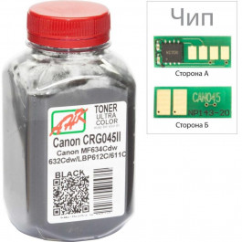   AHK Тонер + чип для Canon MF610/630 Black бутль 85г 2.8k (3203113)