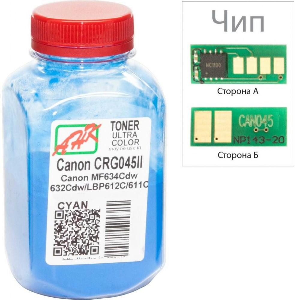 AHK Тонер + чип для Canon MF610/630 Cyan бутль 35г 1.3k (3203121) - зображення 1