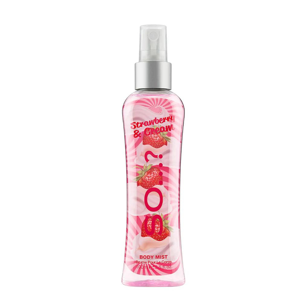 So...? Спрей для тіла Strawberry & Cream Body Mist So...? 100 мл - зображення 1