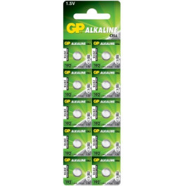   GP Batteries LR41 bat(1.5B) Alkaline 10шт (GP192-U10)