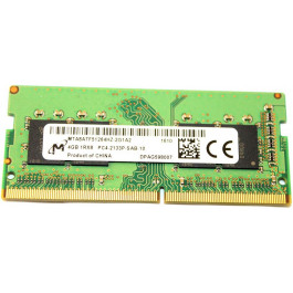   Micron 4 GB SO-DIMM DDR4 2133 MHz (MTA8ATF51264HZ-2G1B1)