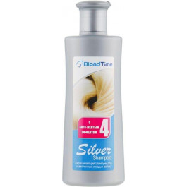   Blond Time Оттеночный шампунь для волос  Silver Shampoo 150 мл (3800010500746)