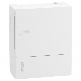   Schneider Electric Щит Mini Pragma 6 модулей навесной белая дверь IP40 (MIP12106)