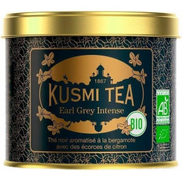   Kusmi Tea Чай чорний  Earl Grey Intense 2 органічний, 100 г (3585810085159)