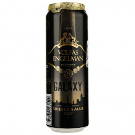   Volfas Engelman Пиво  Galaxy Lager світле 5% 0.568 л з/б (4770301231590)