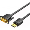 Vention DisplayPort to DVI 1m Black (HAFBF) - зображення 1