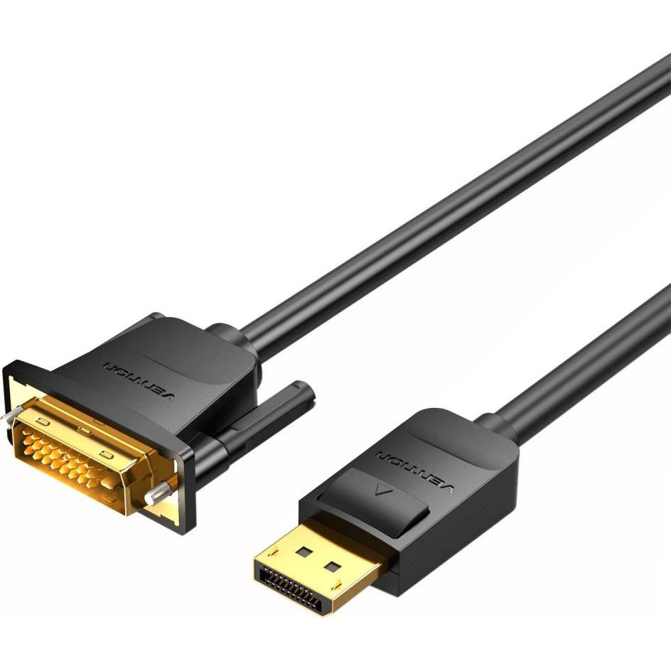 Vention DisplayPort to DVI 1m Black (HAFBF) - зображення 1