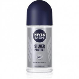   Nivea Men Silver Protect кульковий антиперспірант для чоловіків 48h 50 мл