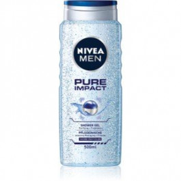   Nivea Men Pure Impact гель для душа для чоловіків 500 мл