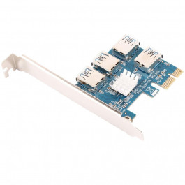   Dynamode RX-RISER-CARD-PCI-E-1-TO-4