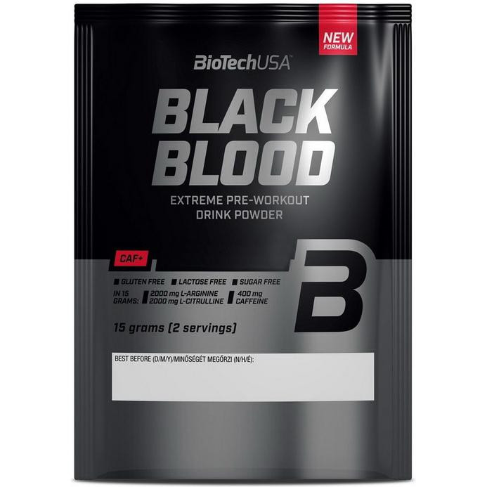 BiotechUSA Black Blood CAF+ 15 g /2 servings/ - зображення 1