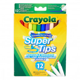   Crayola Набор фломастеров (washable), 12 шт  256252.012