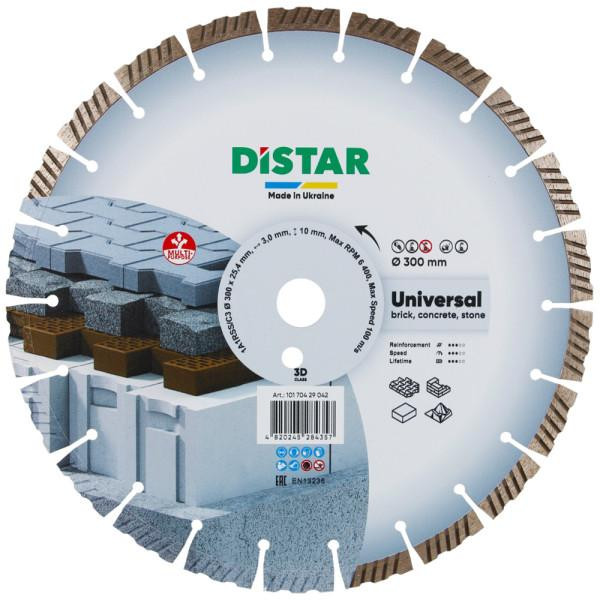 Distar 1A1RSS 300 Universal 300x3.0x25.4 мм (10170429042) - зображення 1