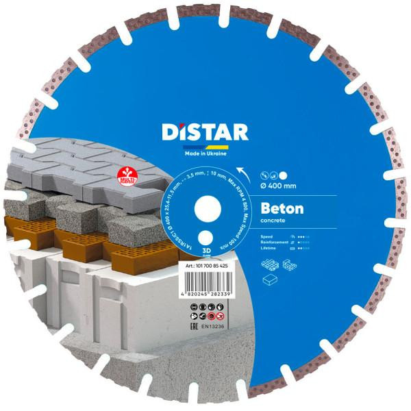 Distar Beton 1A1RSS 400х3.5х25.4 мм (10170085425) - зображення 1