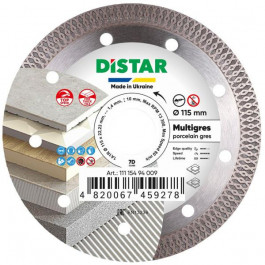   Distar Диск алмазный Distar 1A1R Multigres 115x1,4x10x22,23 (керамогранит)