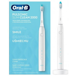   Oral-B Pulsonic Slim Clean 2000 White