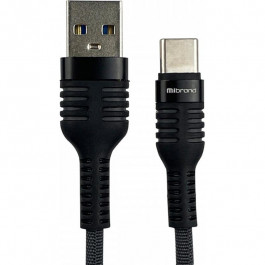   Mibrand MI-13 USB Type-C Feng World 1m Black/Grey (MIDC/13TBG)