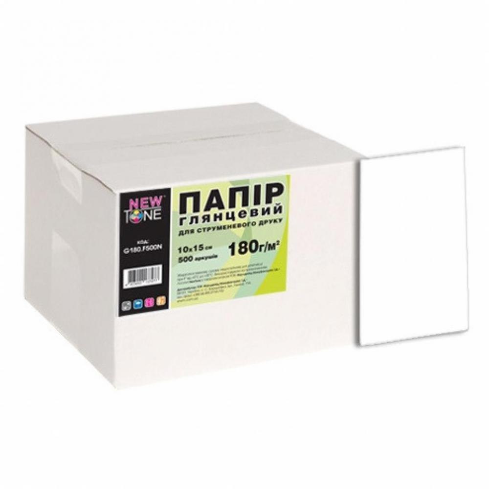 NewTone глянцевая 180г/м кв, 10х15, 500л (G180.F500N) - зображення 1