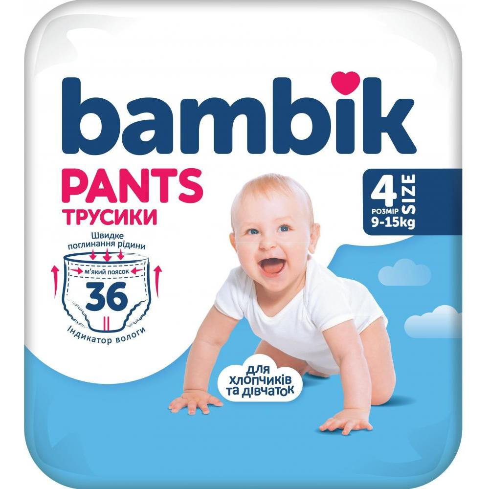 Bambik Подгузники-трусики 4, 36 шт. (23777724) - зображення 1