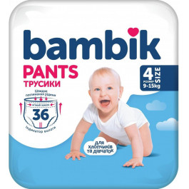   Bambik Подгузники-трусики 4, 36 шт. (23777724)