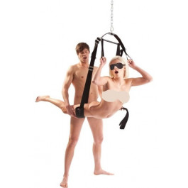   Orion Секс-гойдалки Bad Kitty Naughty Toys Love Swing + Blindfold and Whip (4024144530755)