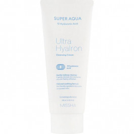   Missha Super Aqua Ultra Hyalron Cleansing Cream Очищающий крем для лица с гиалуроновой кислотой 200 ml (880