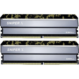   G.Skill 16 GB (2x8GB) DDR4 3000 MHz Sniper X Digital Camo (F4-3000C16D-16GSXKB)