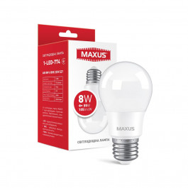   MAXUS LED A55 8W 4100K 220V E27 (1-LED-774)