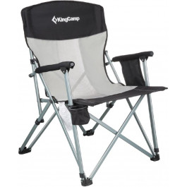   KingCamp Hard Arm Chair Черный (KC3825 BLACK/MEDIUMGREY)