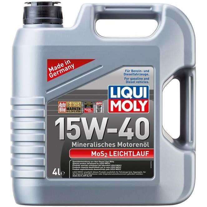 Liqui Moly MoS2 Leichtlauf 15W-40 4л - зображення 1