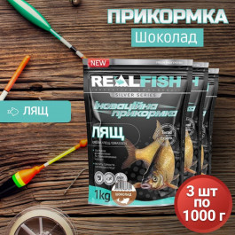   RealFish Прикормка "Лещ" (шоколад)