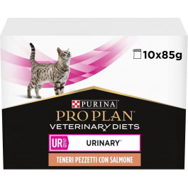   Pro Plan Veterinary Diets UR Urinary с лососем 85 г 10 шт (8445290093851)