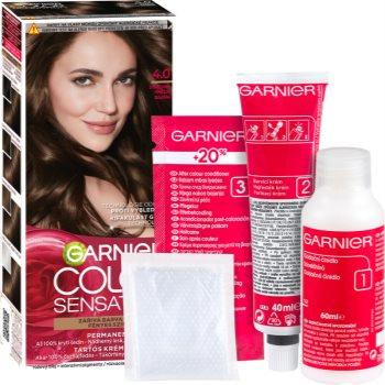 Garnier Color Sensation фарба для волосся відтінок 4.0 Deep Brown - зображення 1