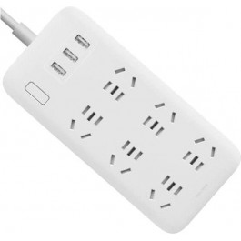   Xiaomi Power Strip Quick Charger 2.0 (6 + 3 USB-port) White (Р29350)