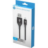 HP USB 2.0 AM - Lightning DHC-MF100 1m Black (DHC-MF100-1M) - зображення 1