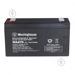   Westinghouse Terminal F2 6V 7Ah (WA670N-F2)