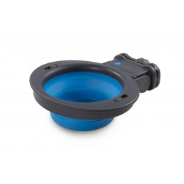   Dexas Collapsible Kennel Bowl з кріпленням на клітку мала 240 мл Блакитна (PW2704322194)