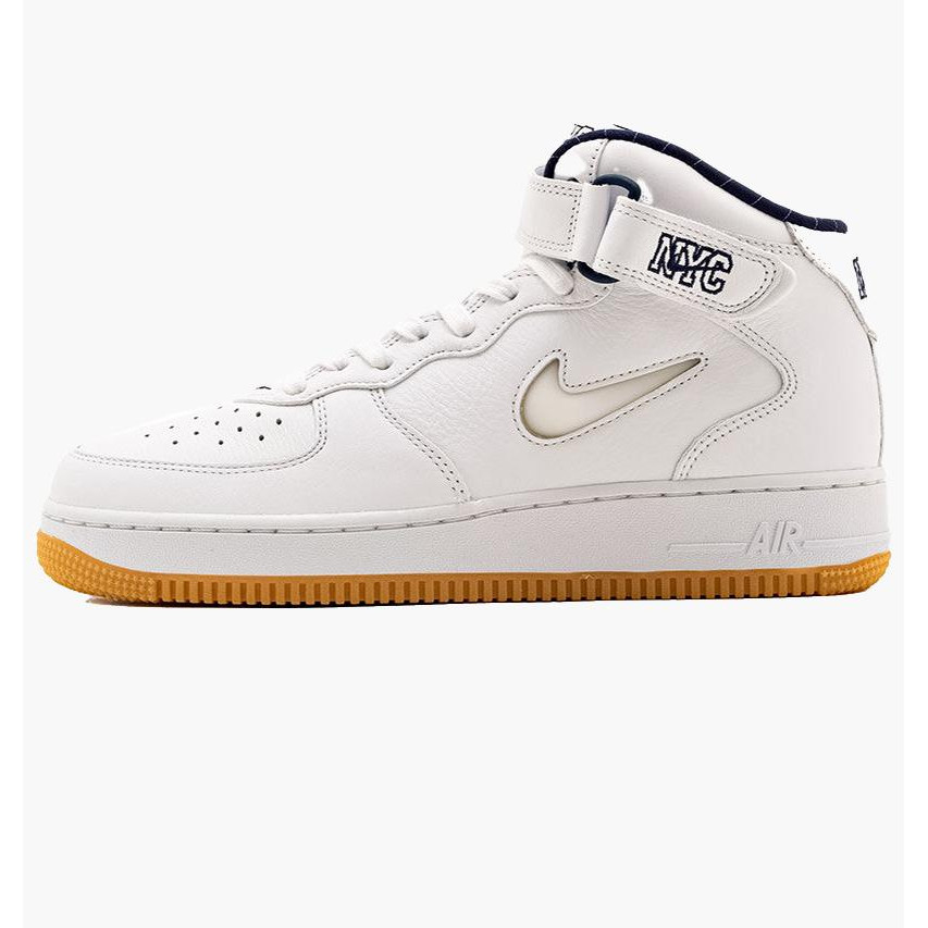 Nike Кросівки  Air Force 1 Mid 07 Qs Jewel White DH5622-100 38.5 - зображення 1