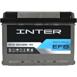   Inter 6СТ-63 Аз EFB Start-Stop