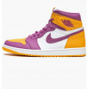 Nike Кросівки  Jordan 1 Retro High Og Brotherhood Violet/Yellow 555088-706 43 - зображення 1