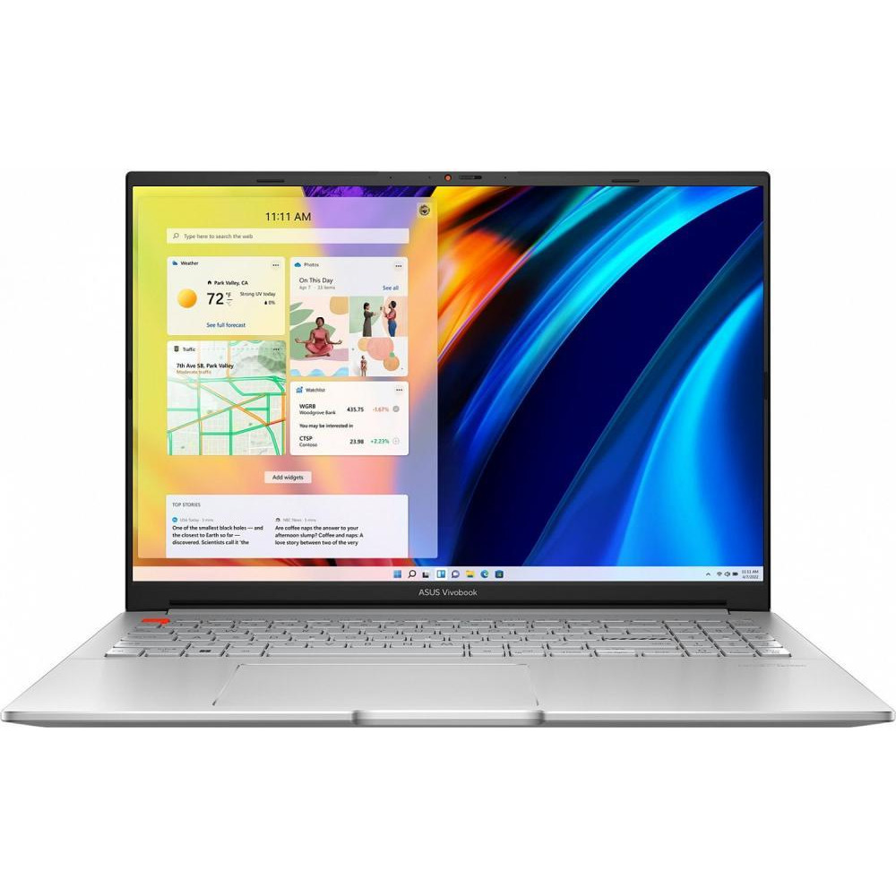 ASUS VivoBook Pro 16 OLED K6602VV Cool Silver (K6602VV-MX080, 90NB1142-M003A0) - зображення 1