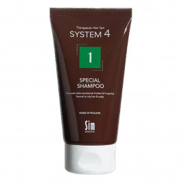   Sim Sensitive Шампунь  System 4 №1 Special Shampoo 75 мл для нормальної шкіри голови і схильної до жирності