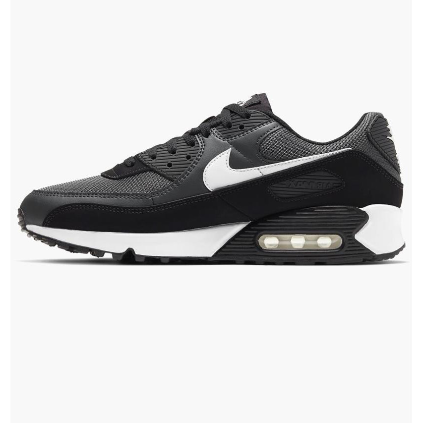 Nike Кросівки  Air Max 90 Dark Smoke Grey/Black/White CN8490-002 45 - зображення 1