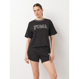   PUMA Футболка жіноча  Squad 67790301 XL Чорна (4099686895372)