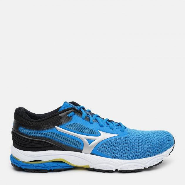 Mizuno Чоловічі кросівки для бігу  Wave Prodigy 4 J1GC221001 44 (9.5UK) 28.5 см Блакитний/Сріблястий/Чорний - зображення 1